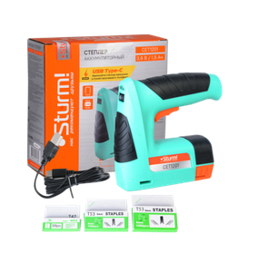 Скобозабиватель аккумуляторный Sturm CET1201