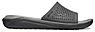 Шлепанцы унисекс Crocs LiteRide Slide Blk/ SGy 205183-0DD черный/серый, фото 3