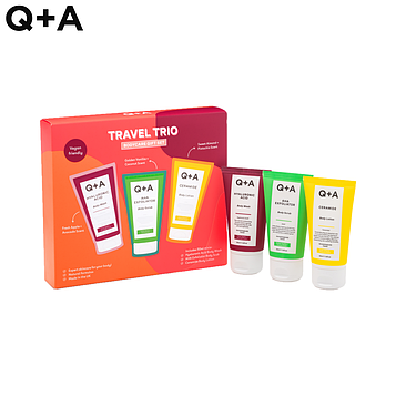 Набор для тела Q+A Travel Trio