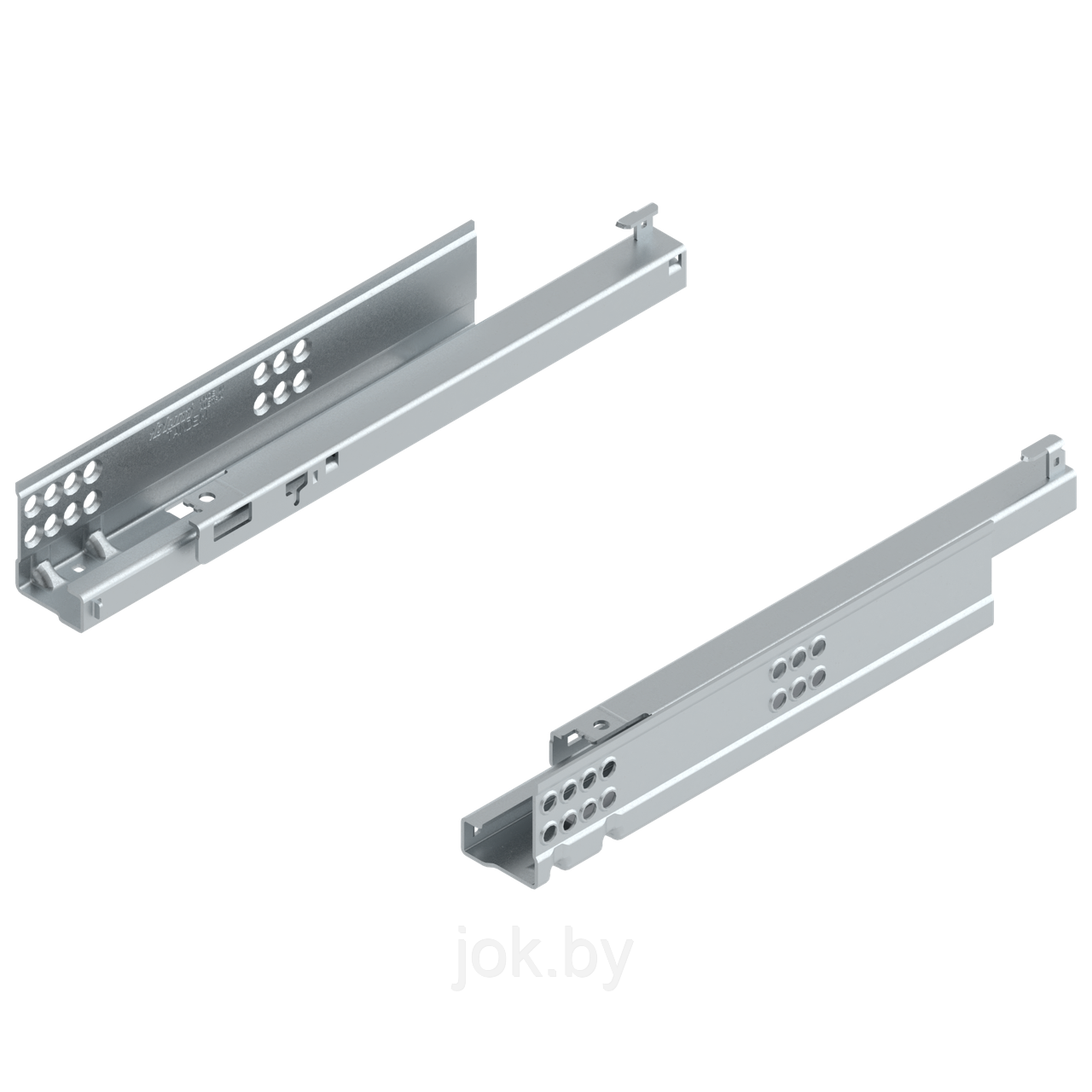 TANDEM TIP-ON част. выдвиж., для 17-19 мм, 30 кг, НД=300 мм, под замки, левая и правая
