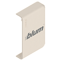 METABOX заглушка крепления фасада, симметричная, с надписью blum
