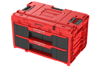 Ящик для инструментов Qbrick System ONE Drawer 2 Toolbox 2.0 RED Ultra HD Custom, красный