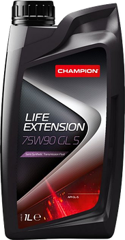 Трансмиссионное масло Champion Life Extension GL-5 75W90, 1л