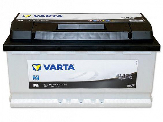 Аккумулятор Varta Black Dynamic F6 (90 А/h), 720А R+ (590 122 072)