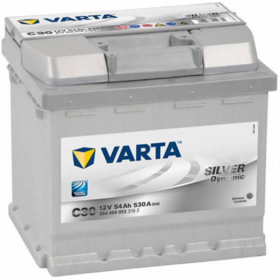 Аккумулятор Varta Silver Dynamic C30 (54 А/h), 530А R+ (554 400 053)