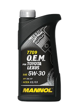 Моторное масло Mannol 7709 O.E.M. for Toyota Lexus 5W-30, 1л