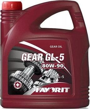 Трансмиссионное масло Favorit 80W90 API GL-5 / 55546 (4л)