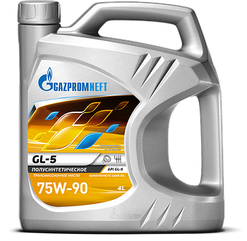 Трансмиссионное масло Gazpromneft GL-5 75W90, 4л
