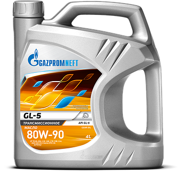 Трансмиссионное масло Gazpromneft GL-5 80W90, 4л