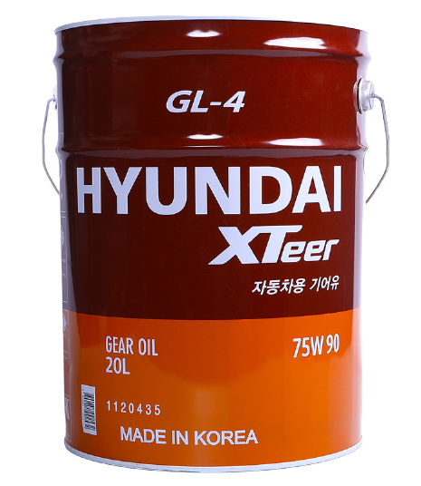 Трансмиссионное масло Hyundai XTeer Gear Oil GL-4, 20л