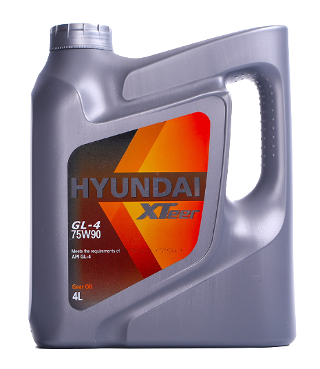 Трансмиссионное масло Hyundai XTeer Gear Oil GL-4, 4л