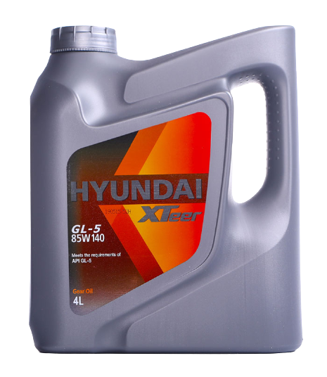 Трансмиссионное масло Hyundai XTeer Gear Oil-5 85W140, 4л