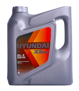 Трансмиссионное масло Hyundai XTeer Gear Oil-5 85W140, 4л