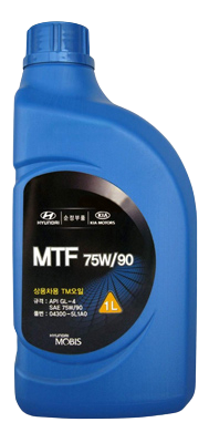 Трансмиссионное масло Hyundai/Kia Gear Oil 75W-90, 1л
