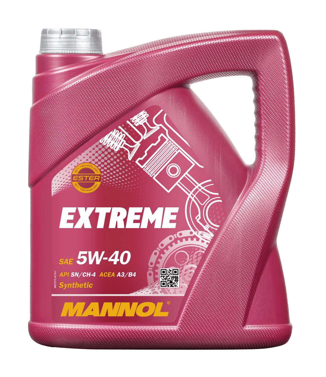 Моторное масло Mannol EXTREME 5W-40, 5л
