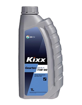 Трансмиссионное масло Kixx Geartec 75W90, 1л