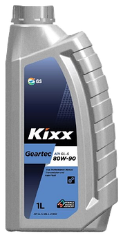 Трансмиссионное масло Kixx Geartec GL-5 80W90, 1л