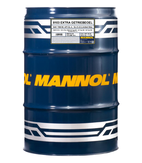 Трансмиссионное масло Mannol EXTRA GETRIEBEOEL 75W-90, 60л