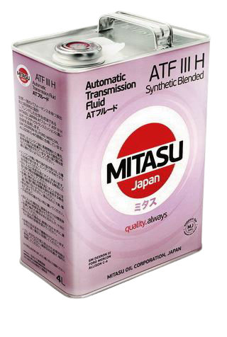Трансмиссионное масло MITASU ATF III H, 4л