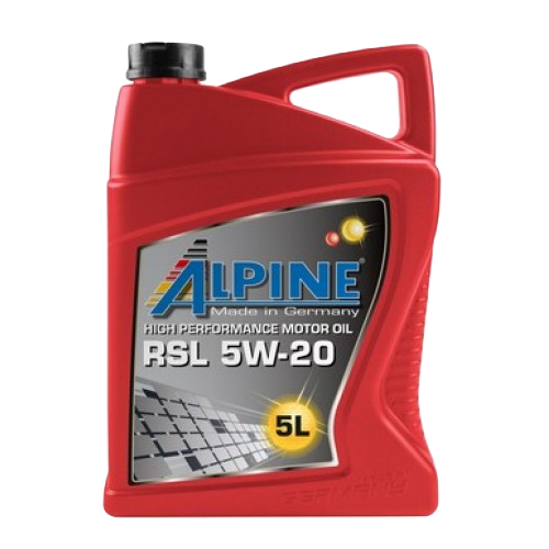 Моторное масло Alpine RSL 5W-20, 5л