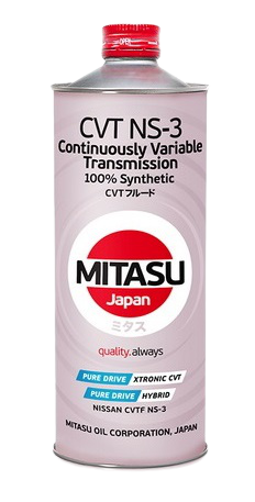 Трансмиссионное масло MITASU CVT NS-3, 1л
