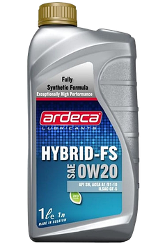 Моторное масло Ardeca HYBRID-FS 0W20, 1л