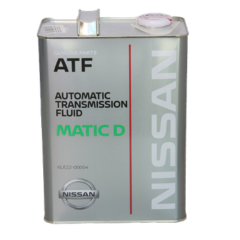 Трансмиссионное масло Nissan ATF Matic Fluid D, 4л