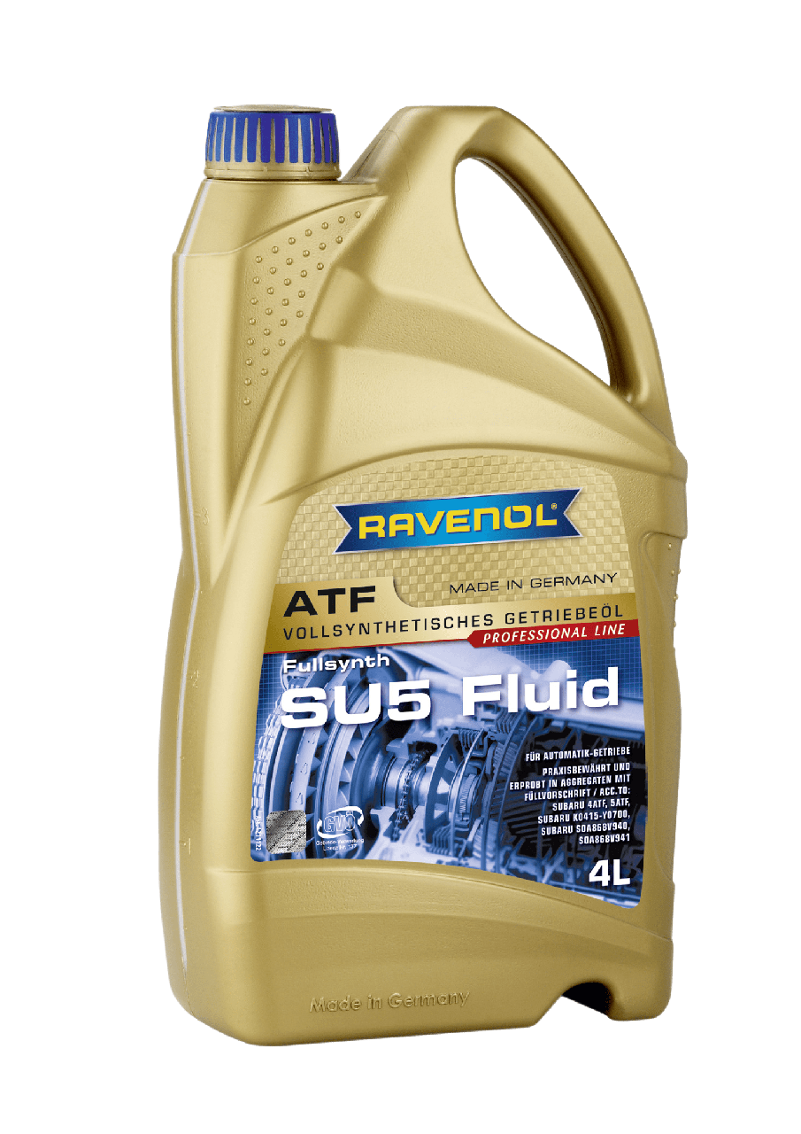 Трансмиссионное масло RAVENOL  ATF SU5 Fluid, 4л