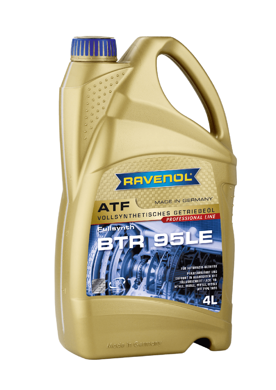 Трансмиссионное масло RAVENOL ATF BTR 95LE, 4л