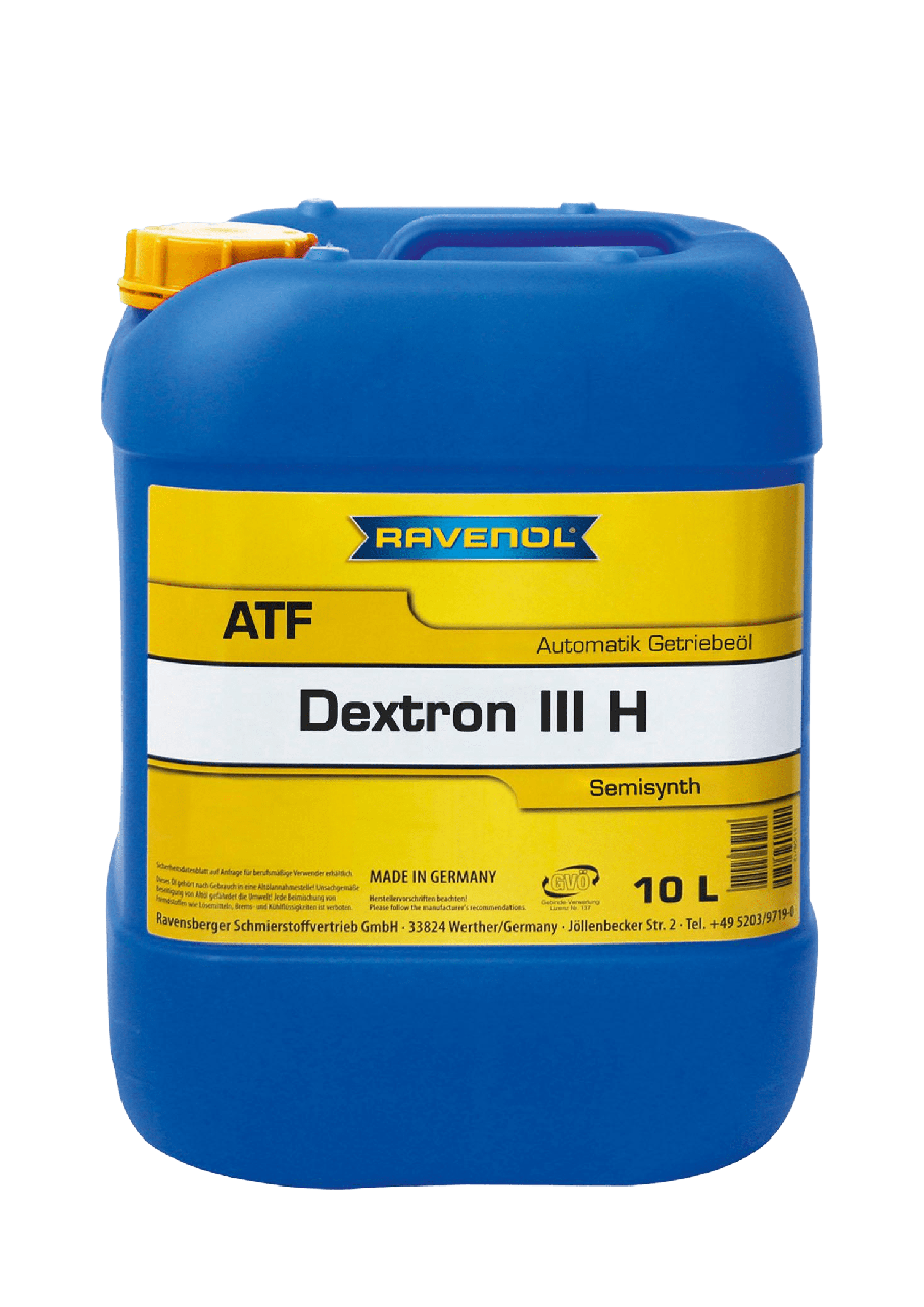 Трансмиссионное масло RAVENOL ATF Dexron III H, 10л