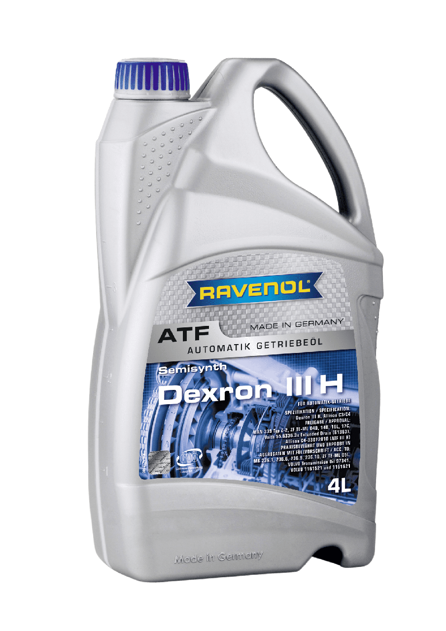 Трансмиссионное масло RAVENOL ATF Dexron III H, 4л