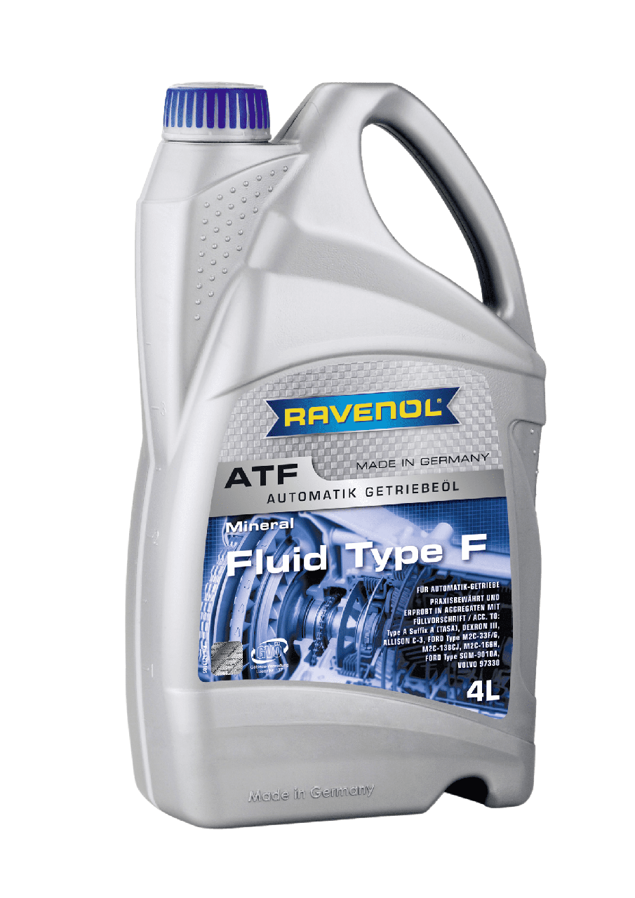 Трансмиссионное масло RAVENOL ATF Fluid Type F, 4л