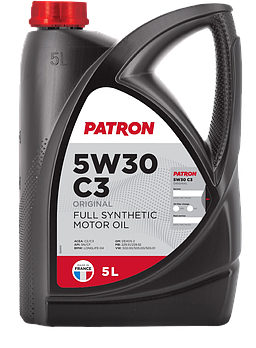 Моторное масло Patron ORIGINAL 5W30 C3, 5л