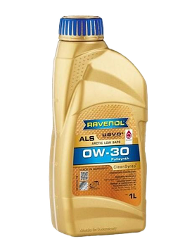 Моторное масло Ravenol Arctic Low SAPS ALS SAE 0W-30, 1л