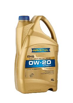Моторное масло Ravenol EHS SAE 0W-20, 4л