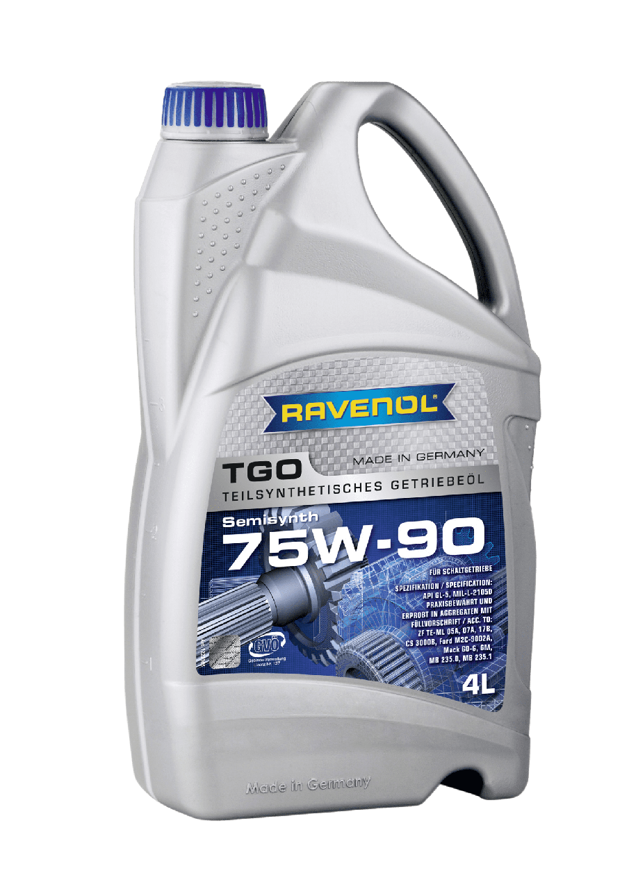 Трансмиссионное масло RAVENOL Getriebeoel TGO 75W90 API GL-5, 4л