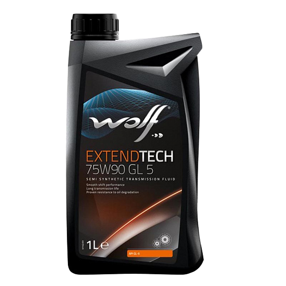 Трансмиссионное масло WOLF ExtendTech 75W90 GL 5, 1л