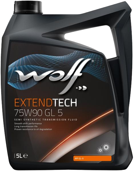 Трансмиссионное масло WOLF ExtendTech 75W90 GL 5, 5л