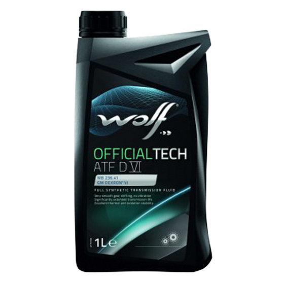 Трансмиссионное масло WOLF OfficialTech ATF DVI, 1л