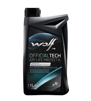 Трансмиссионное масло WOLF OfficialTech ATF Life Protect 6, 1л