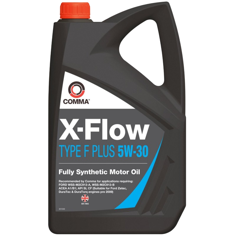 Моторное масло Comma X-Flow Type F Plus 5W-30, 4л