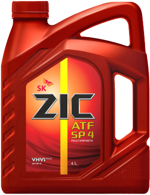 Трансмиссионное масло ZIC ATF SP 4, 4л