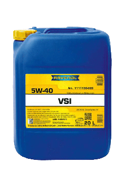 Моторное масло Ravenol VSI SAE 5W-40, 20л