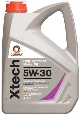 Моторное масло Comma Xtech 5W-30, 4л