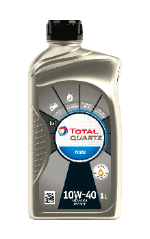 Моторное масло Total QUARTZ 7000 10W40 (SN), 1л