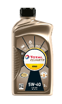 Моторное масло Total QUARTZ 9000 5W40, 1л