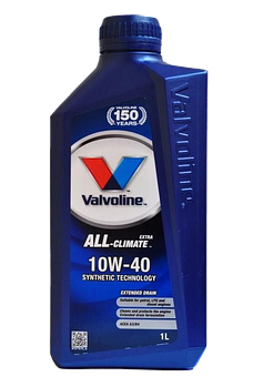 Моторное масло Valvoline All-Climate 10w40, 1л