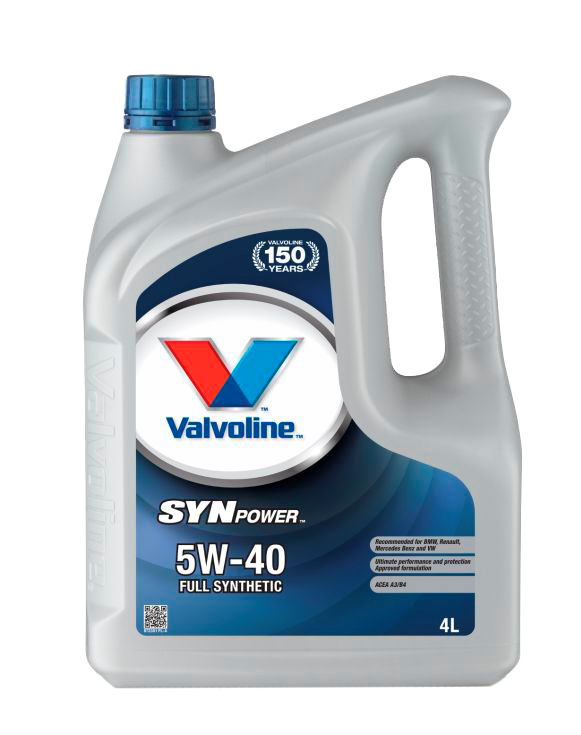 Моторное масло Valvoline SynPower 5w40, 4л