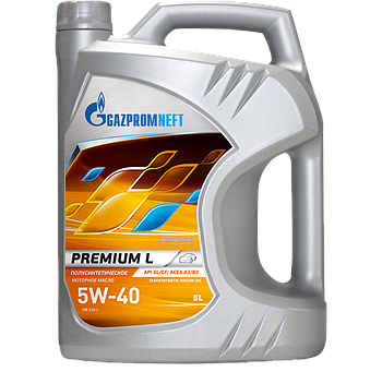Моторное масло Gazpromneft Premium L 5W-40, 5л