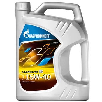 Моторное масло Gazpromneft Standard SAE 15W-40, 5л